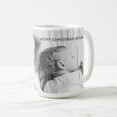 Mug Joyeux Noël Grandma Photo de vacances (Devant droit)