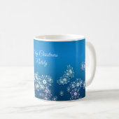 Mug Joyeux Noël. Greeting.Name. (Devant droit)