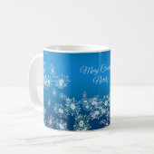 Mug Joyeux Noël. Greeting.Name. (Devant gauche)