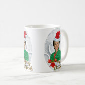 Mug joyeux Noël Hillary clinton (Devant droit)