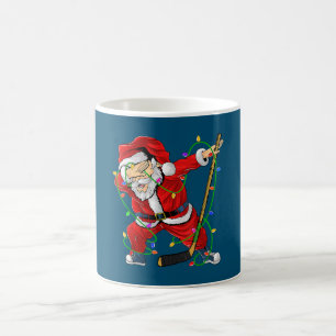 Mug Joyeux Noël Hockey sur glace Dabbing Santa Claus
