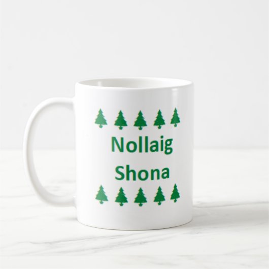 Mug joyeux noël irlandais (Gauche)
