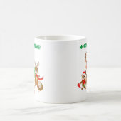 Mug Joyeux Noël ! Joli Cerf, Renards & Tamia (Centre)