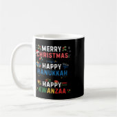 Mug Joyeux Noël Joyeux Hanoukka Joyeux Kwanzaa 10 (Gauche)
