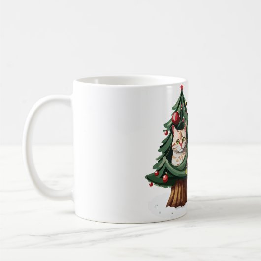 Mug Joyeux Noël Kitty (Gauche)