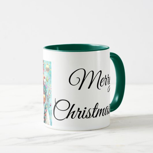 Mug Joyeux Noël 'Kitty Mug' (Devant droit)