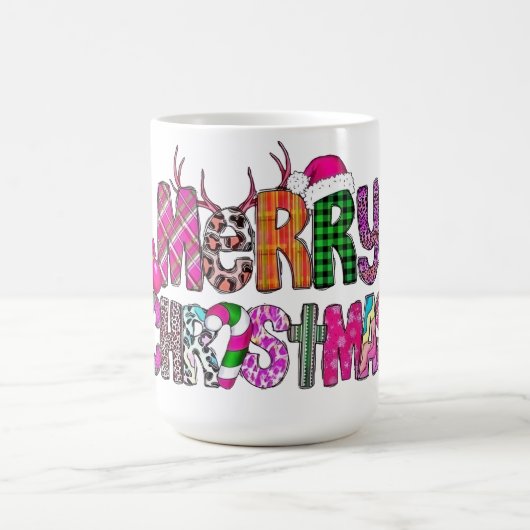 Mug Joyeux Noël, Lumières de Noël, Fête de Noël (Centre)