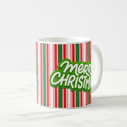 Mug Joyeux Noël M. Mme Clause (Devant droit)