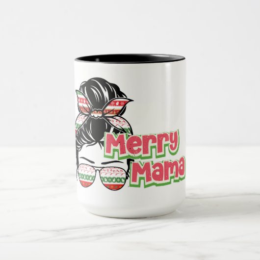 Mug Joyeux Noël Maman  (Centre)