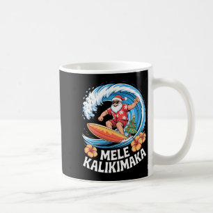 Mug Joyeux Noël Mele Kalikimaka Hawaïen Aloha Santa Cl