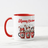 Mug joyeux noël miaou (Gauche)