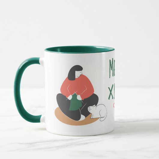 Mug Joyeux Noël Mignon (Gauche)