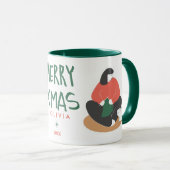 Mug Joyeux Noël Mignon (Devant droit)