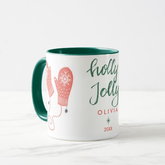 Mug Joyeux Noël Mignon (Devant gauche)