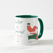 Mug Joyeux Noël Mignon (Devant droit)