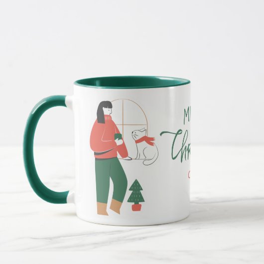Mug Joyeux Noël Mignon (Gauche)