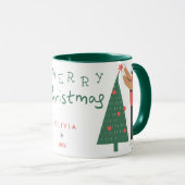 Mug Joyeux Noël Mignon (Devant droit)