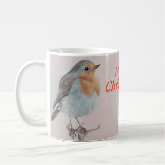Mug "joyeux Noël" mignon Robin