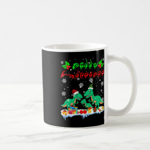 Mug Joyeux Noël mignon Xmas T-rex Asl Langue des Signe