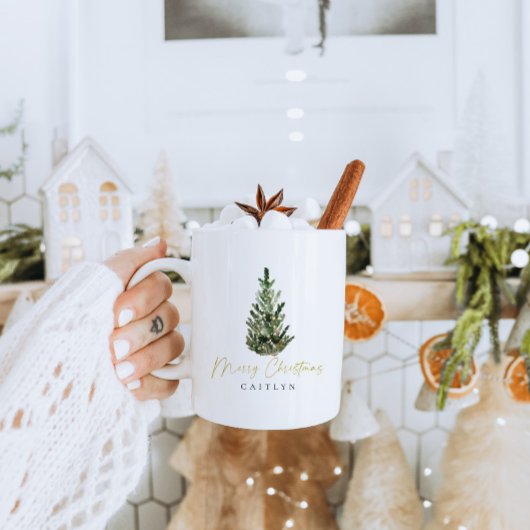 Mug Joyeux Noël minimaliste moderne