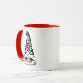 Mug Joyeux Noël moderne Gnome Holiday (Devant gauche)