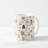 Mug Joyeux Noël Motif Joie (Devant droit)