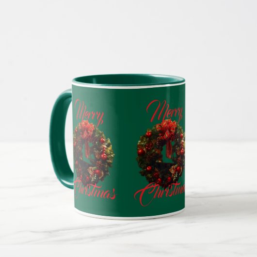 Mug "Joyeux Noël" Muqueuses (Devant gauche)