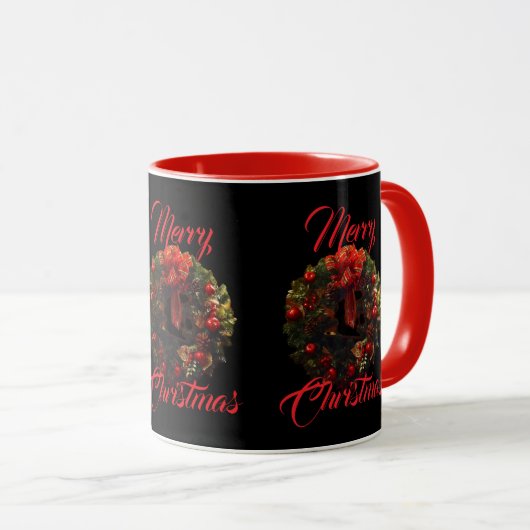 Mug "Joyeux Noël" Muqueuses (Devant droit)