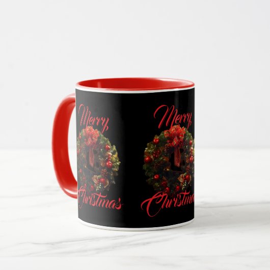 Mug "Joyeux Noël" Muqueuses (Devant gauche)