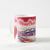 Mug Joyeux Noël Musique (Devant gauche)