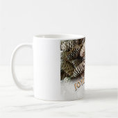 Mug Joyeux Noel Noël Pine Cône de Noël (Gauche)