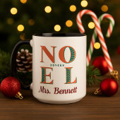 Mug Joyeux Noel Noël Vous Êtes Le Meilleur Enseignant
