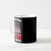 Mug Joyeux Noël Nous Vous Souhaitons Ameri Xmas Americ (Devant gauche)
