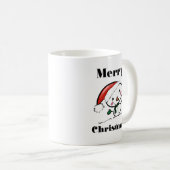Mug Joyeux Noël Oiseau Chantant (Devant droit)