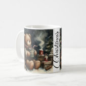 Mug Joyeux Noël Ours en peluche (Devant gauche)