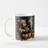 Mug Joyeux Noël Ours en peluche (Gauche)