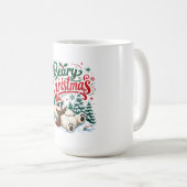 Mug Joyeux Noël ourson (Devant droit)