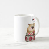 Mug Joyeux Noël ourson de la forêt animé (Devant droit)