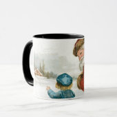 Mug Joyeux Noël par Ellen Clapsaddle (Devant gauche)