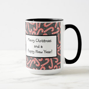 Mug Joyeux Noël Peppermenthe Sucres de canne Snowflake