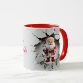 Mug Joyeux Noël Père Noël (Devant droit)