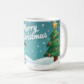 mug joyeux noël père noël (Devant droit)