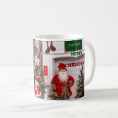 Mug Joyeux Noël Père Noël Décorations (Devant droit)