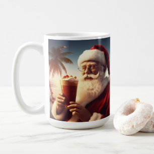 Mug Joyeux Noël Père Noël en juillet