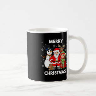 Mug Joyeux Noël Père Noël Et Amis Garçons Fille Enfant