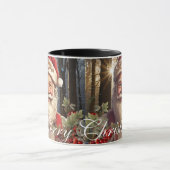 Mug Joyeux Noël Père Noël personnalisez (Centre)