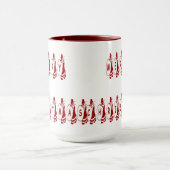 Mug Joyeux Noël Père Noël Police (Centre)