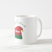 Mug Joyeux Noël personnalisé (Devant droit)