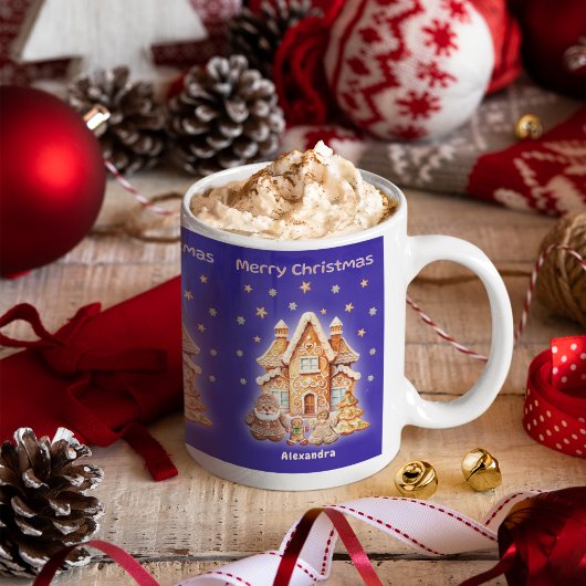 Mug Joyeux Noël Personnalisé Nom Fun