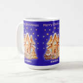 Mug Joyeux Noël Personnalisé Nom Fun (Devant gauche)